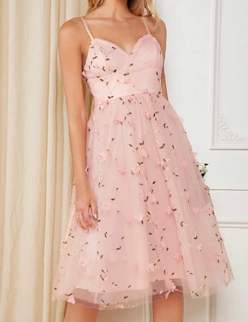 Rochie medie SHEIN, roz Roz