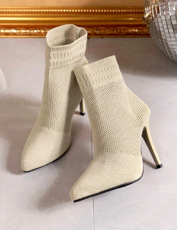 Botine SHEIN, bej