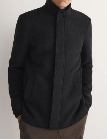 Palton Reserved, negru