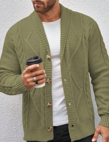 Cardigan SHEIN, verde