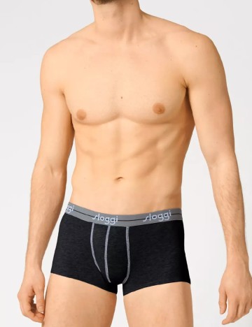 
						Set Boxeri 2 perechi Sloggi by Triumph, alb/negru