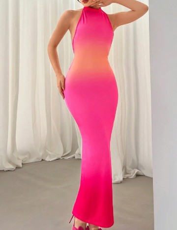 
						Rochie lunga SHEIN, roz