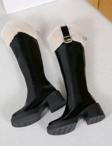Cizme SHEIN, negru