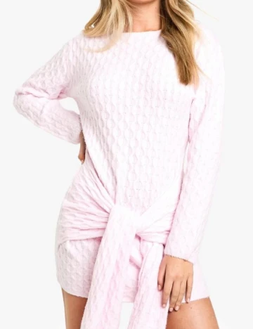 Rochie scurta Boohoo, roz