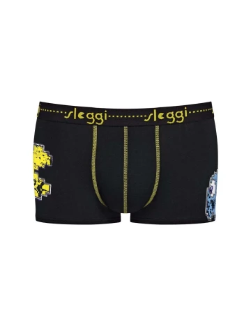 Set Boxeri 2 perechi Sloggi by Triumph, negru/albastru Negru