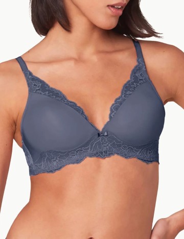 
						Sutien Triumph, albastru