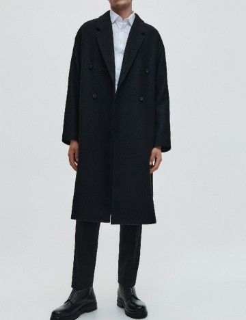 
						Palton Reserved, negru