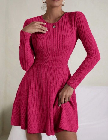 Rochie scurta SHEIN, roz