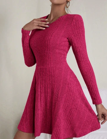 Rochie scurta SHEIN, roz