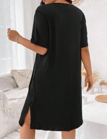 Rochie medie SHEIN CURVE, negru