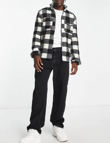 Jacheta Brave Soul, alb/negru