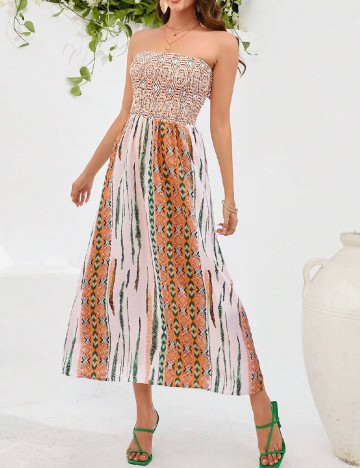 Rochie lunga SHEIN, mix culori