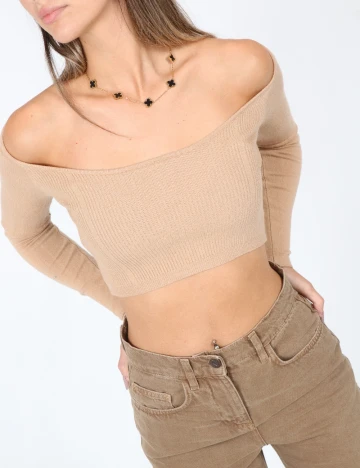 Top SHEIN, crem