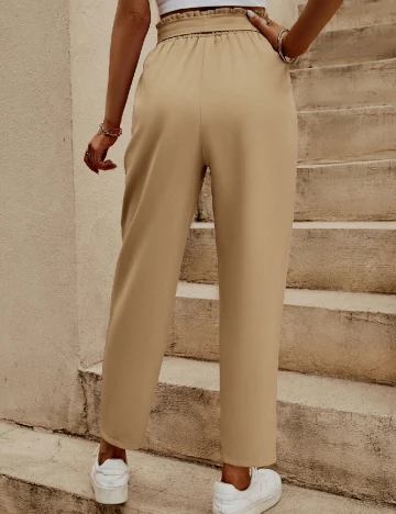 Pantaloni Emery Rose, bej