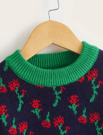Pulover Shein Kids, bleumarin
