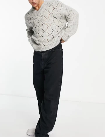 Pulover ASOS, gri