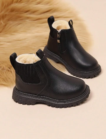 Ghete Shein Kids, negru Negru