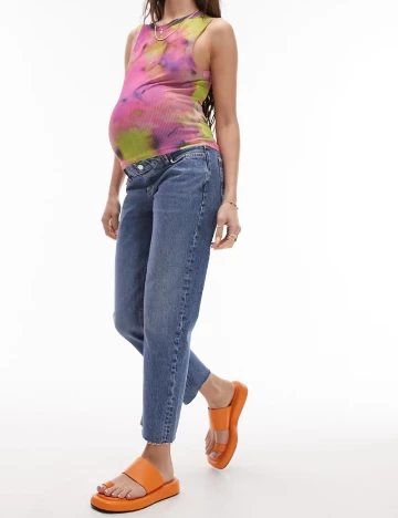 Blugi Asos Maternity, albastru