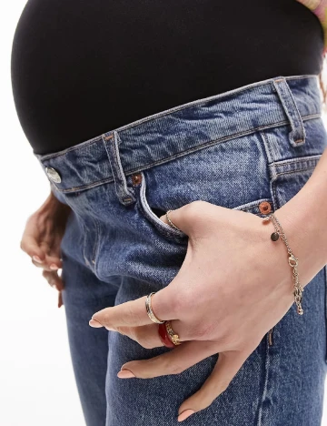 Blugi Asos Maternity, albastru