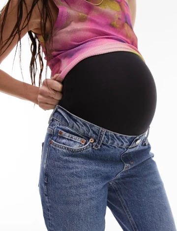 Blugi Asos Maternity, albastru