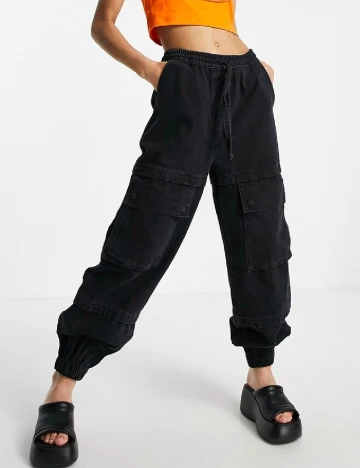 Pantaloni Signature 8, negru