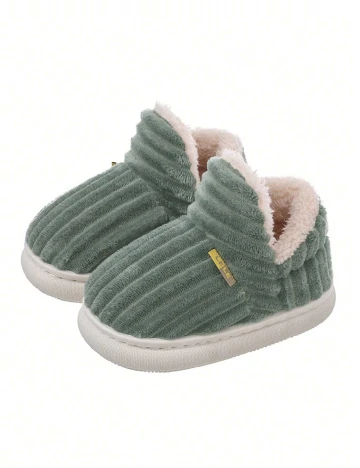 Papuci de Casa Shein Kids, verde Verde