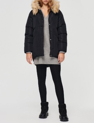 Geaca House Brand, negru