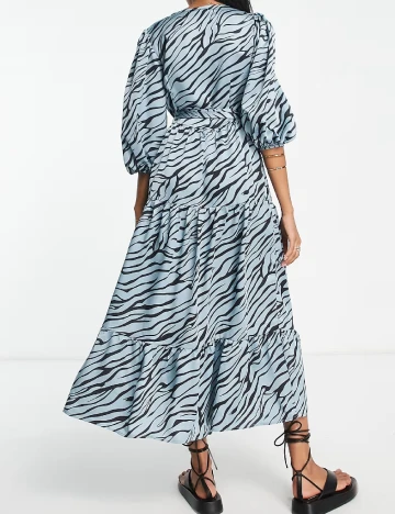 Rochie medie Glamorous, albastru