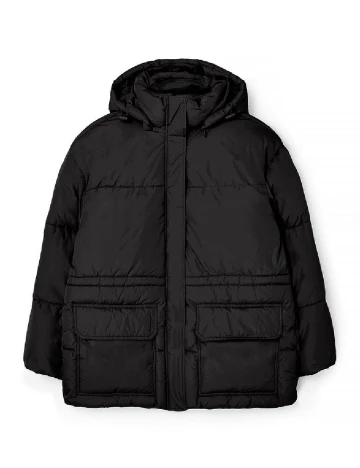Geaca Oversize NA-KD, negru