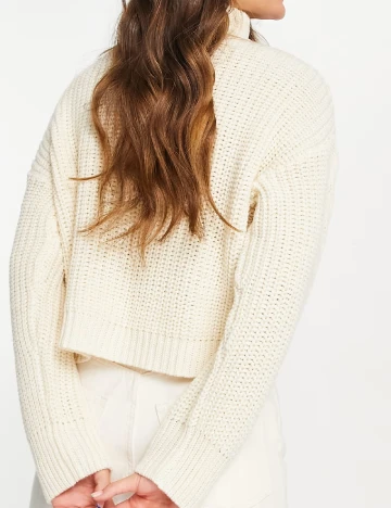 Pulover Top Shop, ecru
