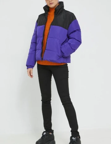 Geaca Only, negru/mov