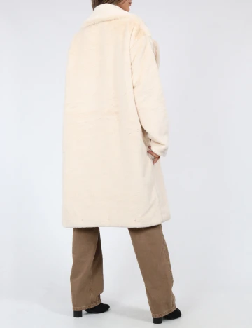 Palton Zara, crem Crem
