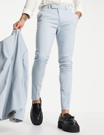 
						Pantaloni ASOS, bleu
