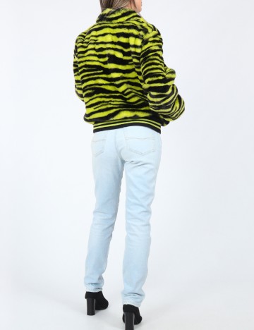 Jacheta Only, verde/negru