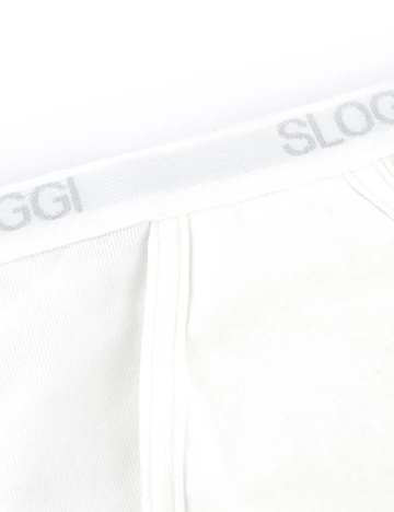 Set Boxeri 2 perechi Sloggi by Triumph, alb Alb