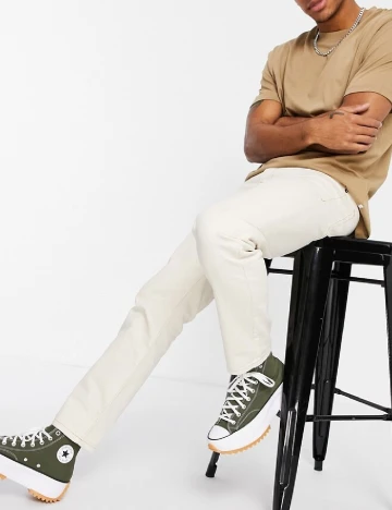 Blugi Topman, crem