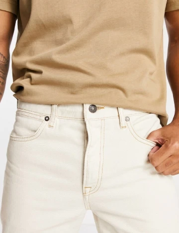 Blugi Topman, crem