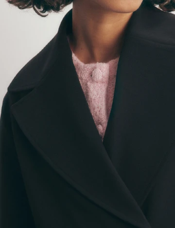 Palton Reserved, negru