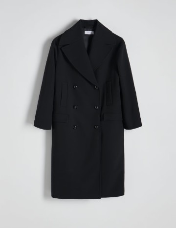 Palton Reserved, negru