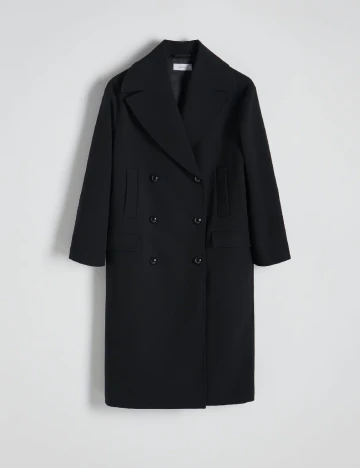 Palton Reserved, negru