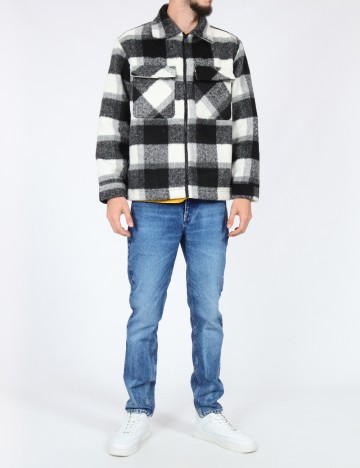 Jacheta Zara, alb/negru