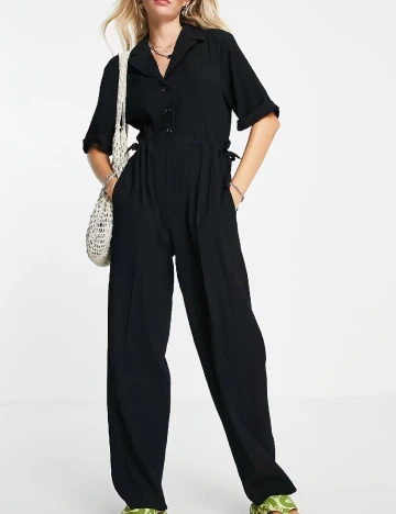 Salopeta Top Shop, negru