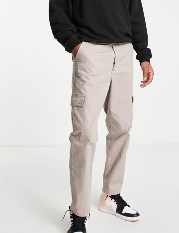 
						Pantaloni ASOS, roz pudra