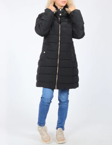 Geaca Stradivarius, negru Negru