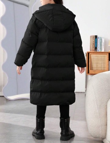 Geaca Shein Kids, negru