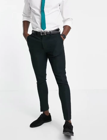 Pantaloni ASOS, verde inchis