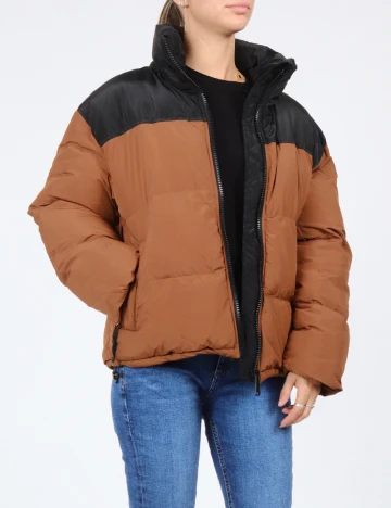 Geaca Oversize New Yorker, maro Maro