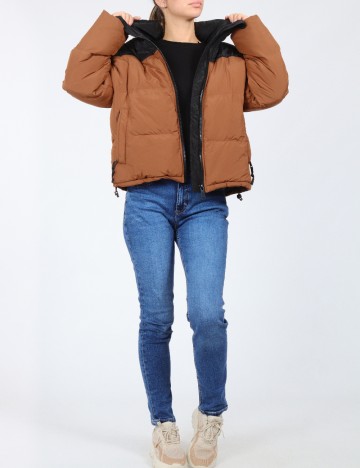 Geaca Oversize New Yorker, maro