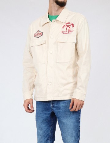 Jacheta Pepe Jeans, ecru