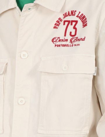 Jacheta Pepe Jeans, ecru